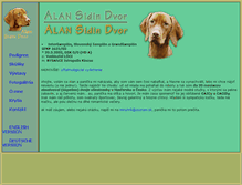 Tablet Screenshot of alan.vizsla.sk